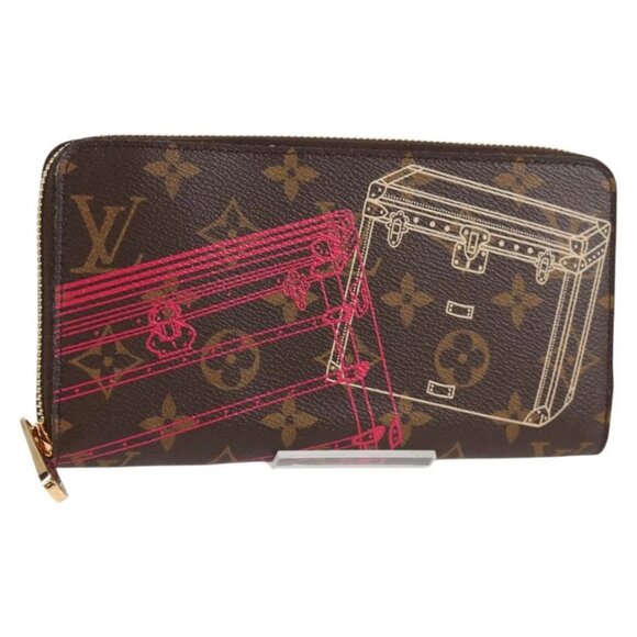 LOUIS VUITTON Monogram 2014 Christmas Only Zippy Wallet M58507 LV Auth 136757V - Picture 1 of 16